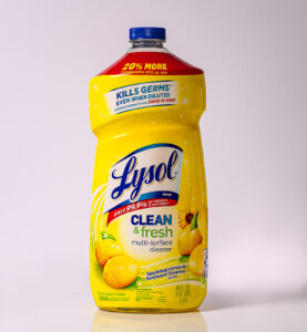 Lysol | Cleaner |Commercial Photography | HowardMacDonaldjrPhotography